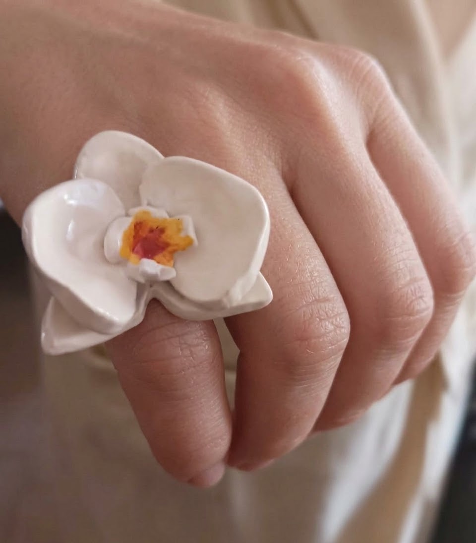 Anello "Orchidea"