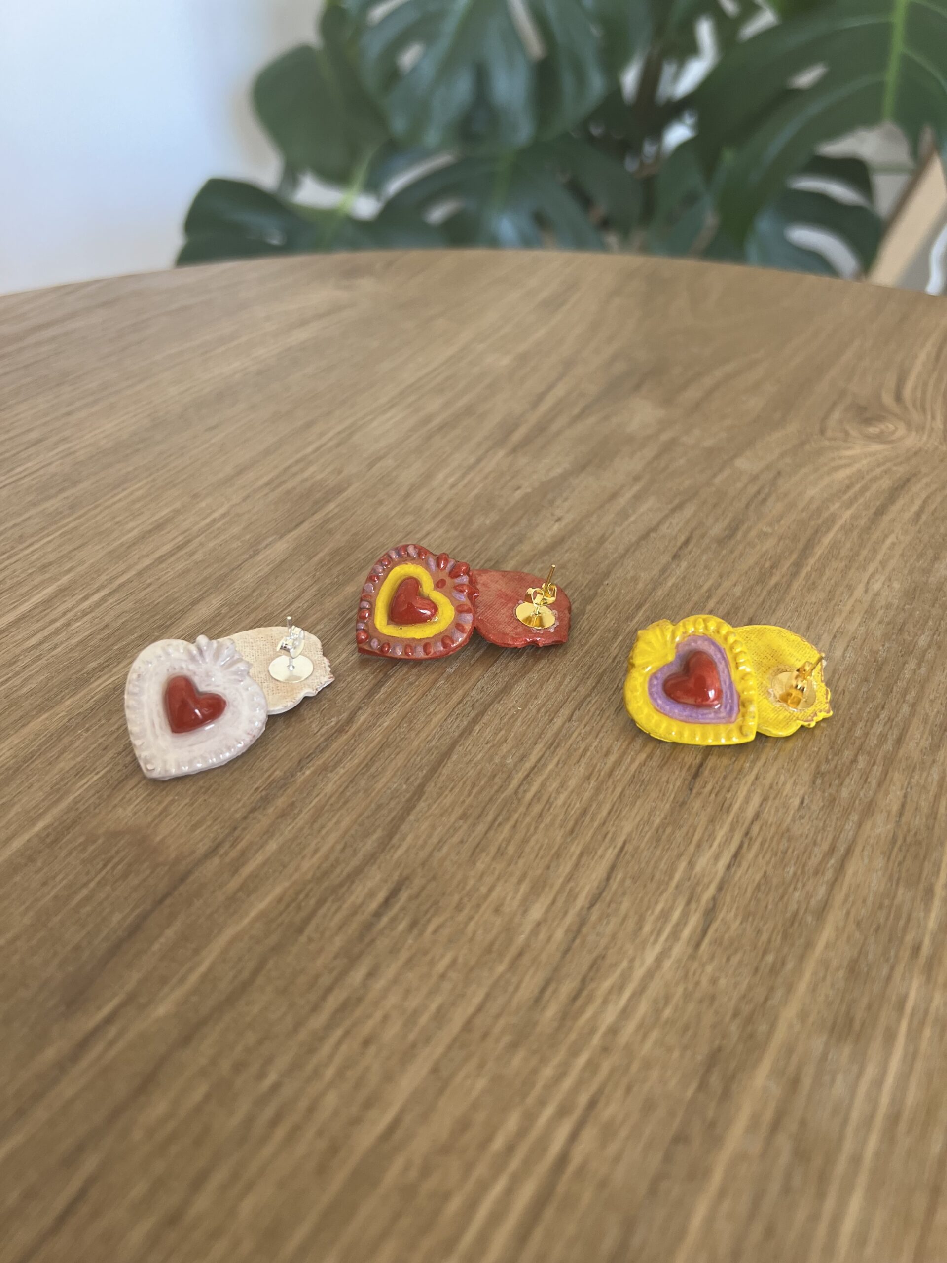 Orecchini "Cuore Sacro"