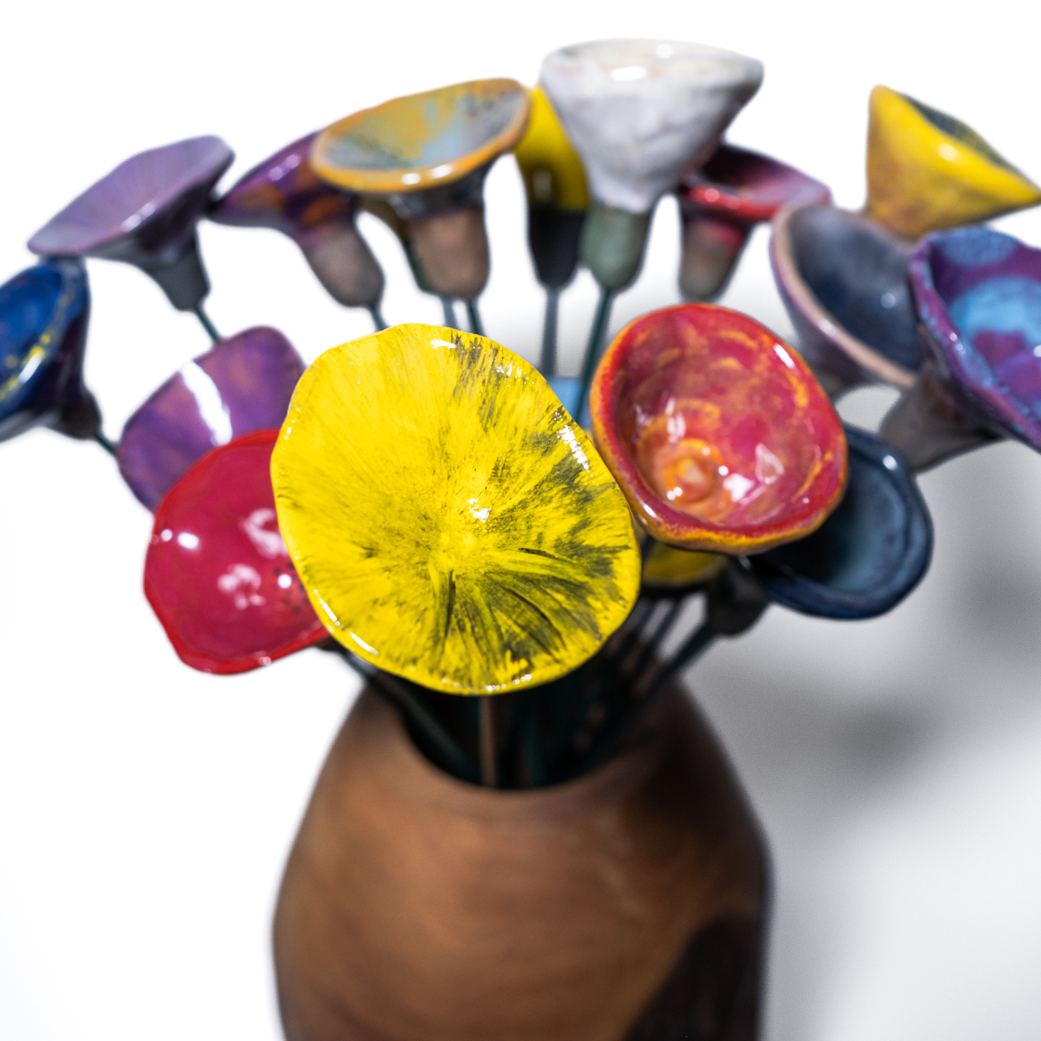 Fiori in ceramica